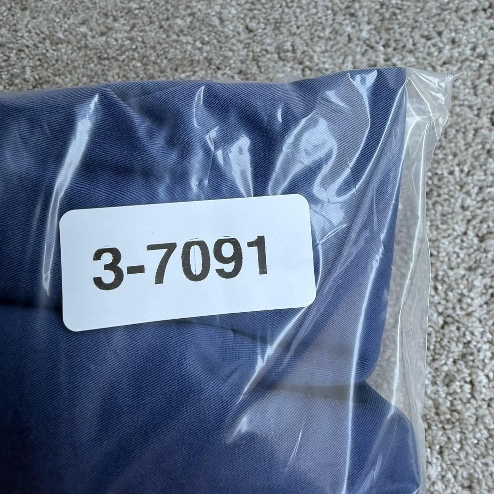 Banana Republic Chino Shorts Mens 34 Blue Core Temp Stretch 9 Inseam Summer